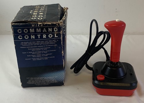 1982 Wico COMMAND CONTROL VIDEO GAME THREE WAY DELUXE JOYSTICK only one fitting - Picture 4 of 5