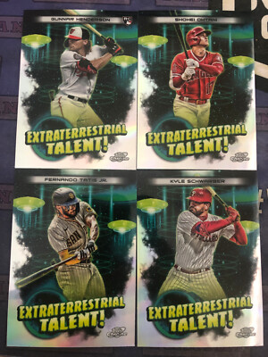 2023 Topps Cosmic Chrome Extraterrestrial Talent - You Pick Card!