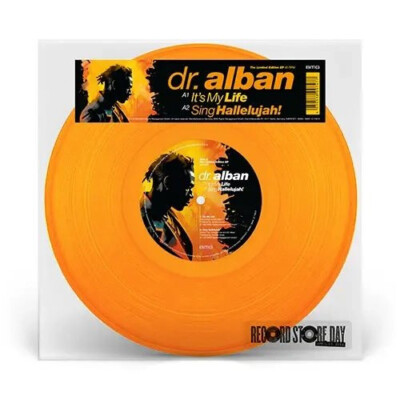 DR. ALBAN - IT'S MY LIFE - RSD 2024 COLOURED TRANSLUCENT ORANGE VINYL  SOLD OUT