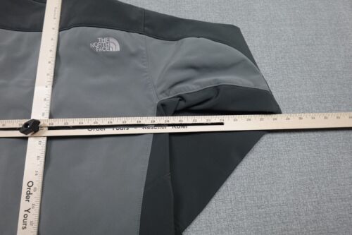 The North Face Apex Bionic Jacket 2 Mens Small Gray Soft Shell Fleece Lined Wind - Picture 8 of 11