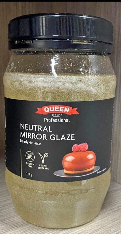 QUEEN NEUTRAL MIRROR GLAZE 1KG - FREE POST (NEW LINE) - Picture 1 of 3