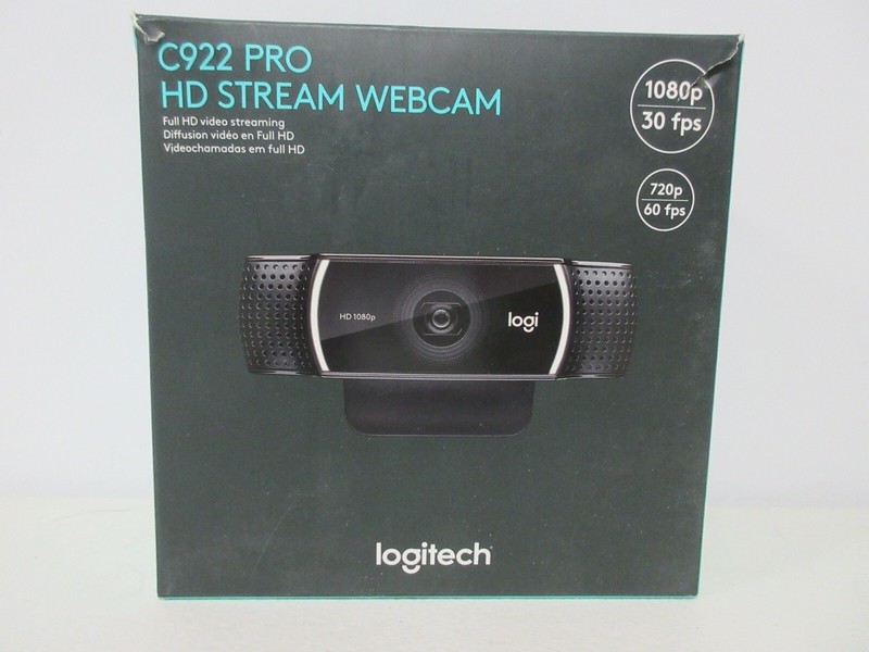 Logitech C922 Pro HD Stream Webcam Video Streaming 1080P FREE SHIPPING!
