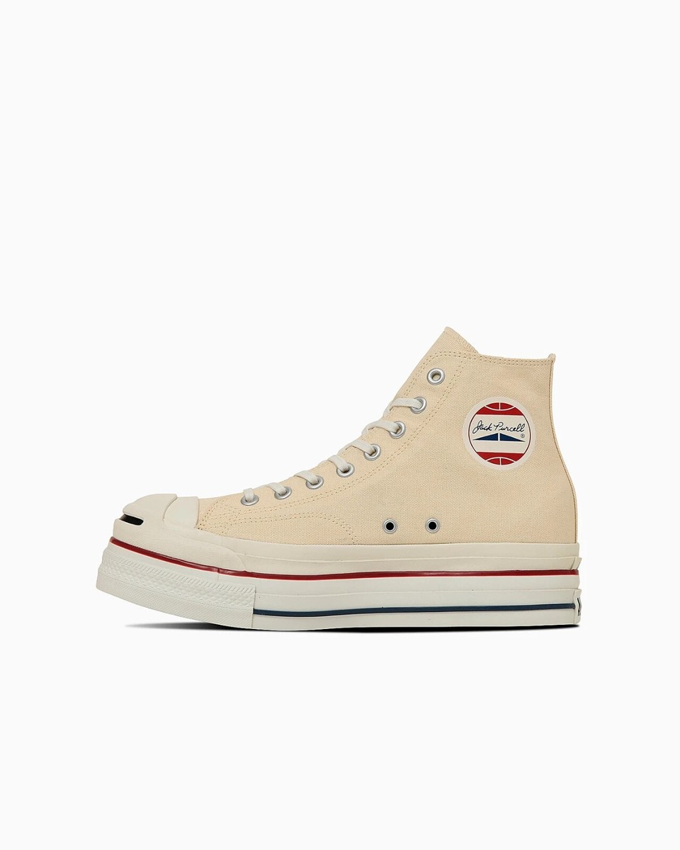 CONVERSE JACK PURCELL ALL STAR HI / DB 33301380 Ivory Men Shoes | eBay
