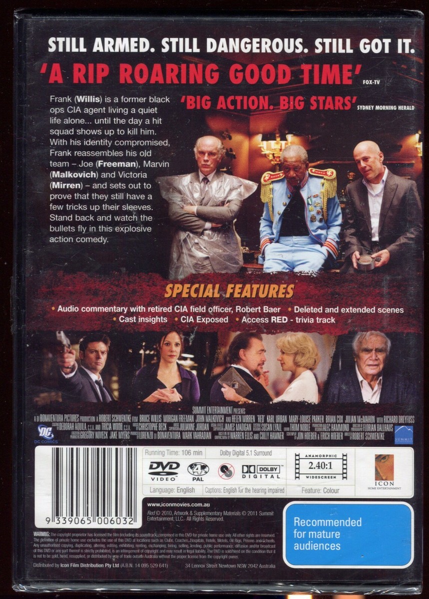 RED (DVD, 2010) for sale online | eBay Australia