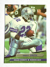 HALL OF FAMER EMMITT SMITH Dallas Cowboys 1992 Fleer Ultra Football Card #88