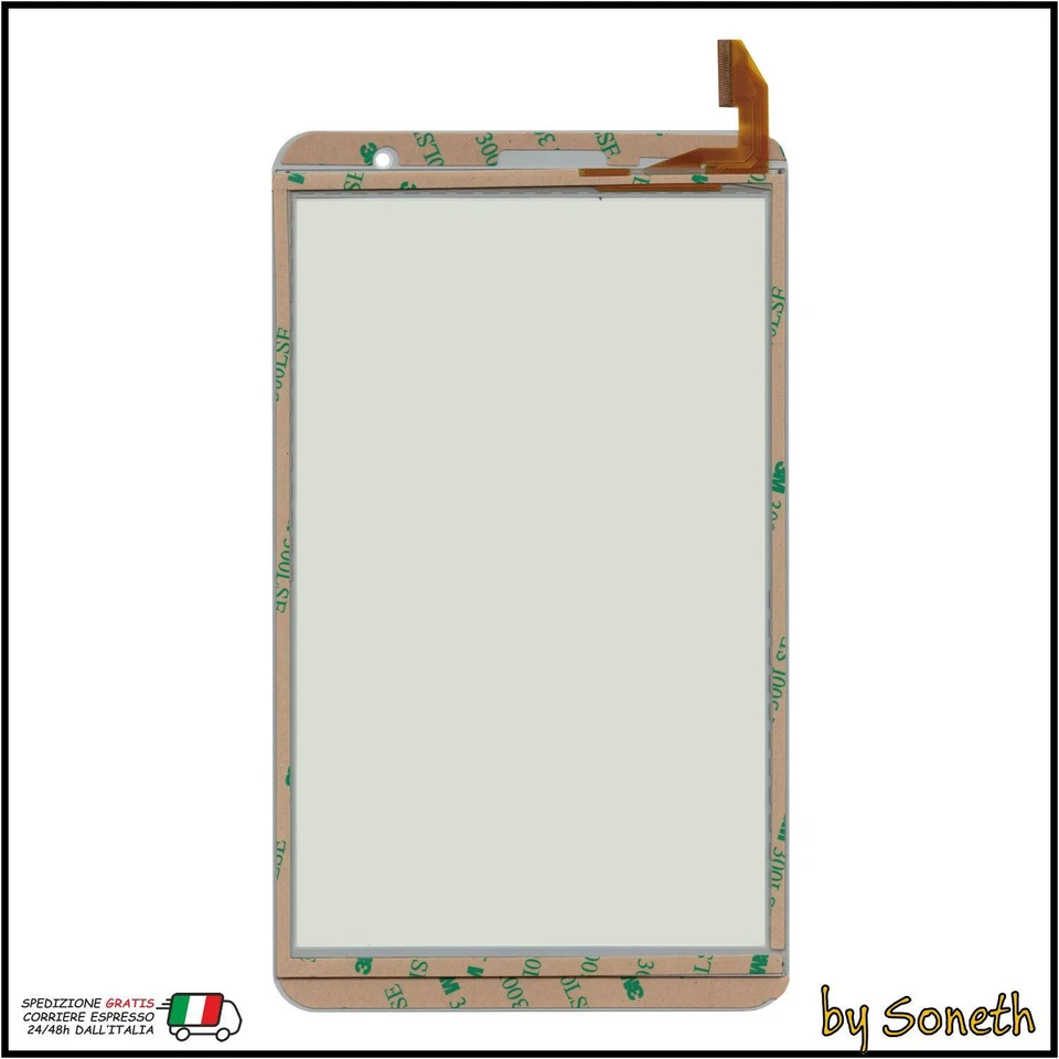VETRO TOUCH SCREEN PER CLEMENTONI CLEMPAD REVOLUTION V58978 16628 - Immagine 3 di 3