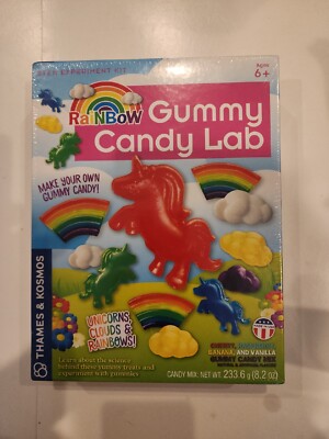 BRAND NEW Rainbow Gummy Candy Lab Stem Experiment Kit Make Your Own Gummy Candy