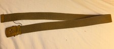 Older Style 33 Inch Adjustable Boy Scout Belt With Buckle