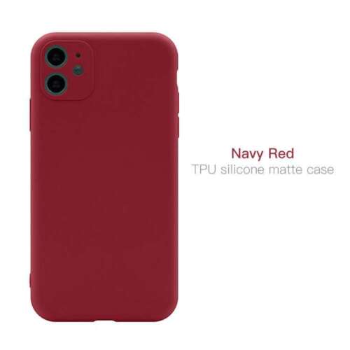 Coque iPhone 15 14 13 12 11 Pro Silicone Antichoc Mat+Protection Verre trempé - Zdjęcie 25 z 27