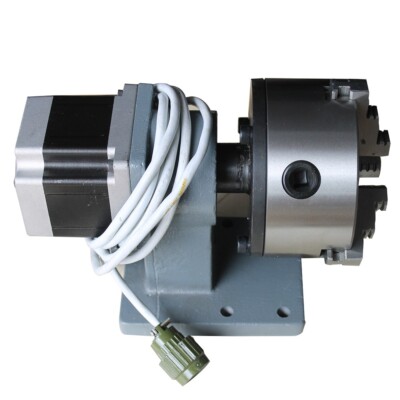 Chuck Rotation Axis for Pneumatic Marking Machine Nema34 Stepper Motor  Rotation