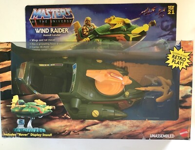 Masters of The Universe Origins Wind Raider MOTU Plane 2021 Mattel New In Box