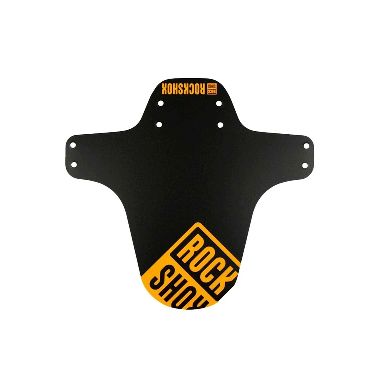 RockShox Universal MTB Fender Neon Orange Print Mountain Bike Mudguards