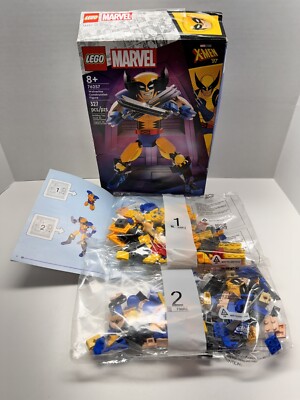 LEGO Super Heroes: Wolverine Construction Figure (76257) Open Box Unopened Bags