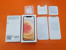 NO PHONE iPhone 12 Black 64GB Empty Box w Manual Inserts Sticker