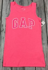 Gap Kids Girls Medium 8-9 Pink Sequins Tank Top. Nwt