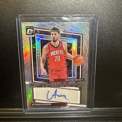 2023-24 Panini Donruss Optic Opti-Graphs Alperen Sengun #OG-SEN Auto