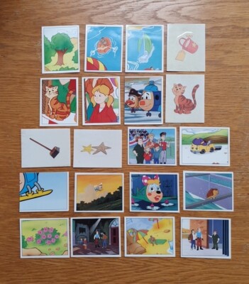 Panini Budgie The Little Helicopter 1995 - 20 Different Stickers - Lot ...