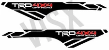 X2 TRD 4x4 off-road vinyl decal for 2013-2019 Toyota Tacoma bed side 
