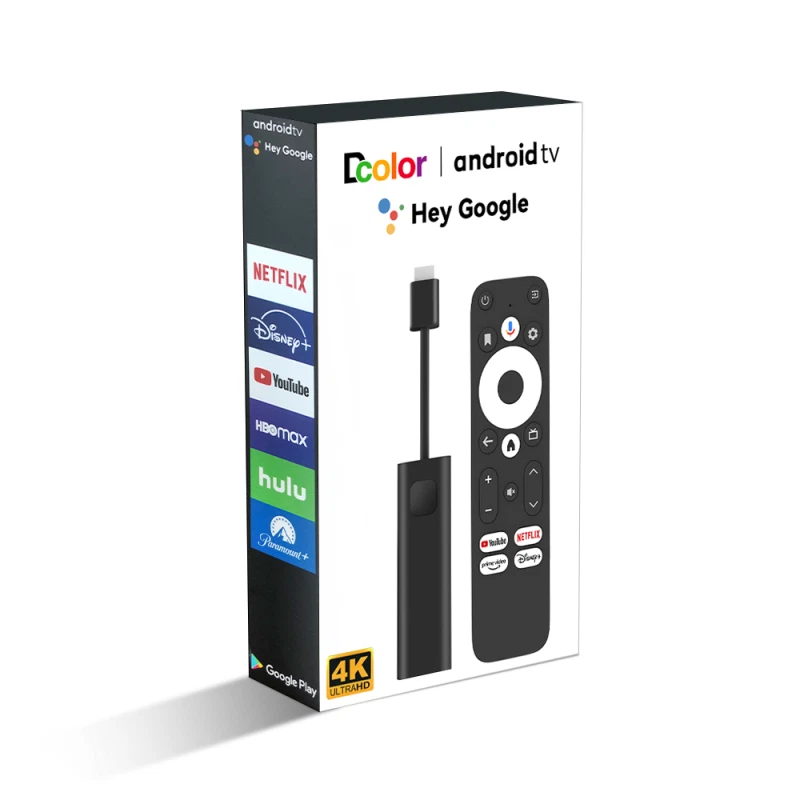 Dcolor GD1 Stick - UHD 4K Android TV GOOGLE Certified - 2GB RAM 16GB UK STOCK - Image 2 of 2