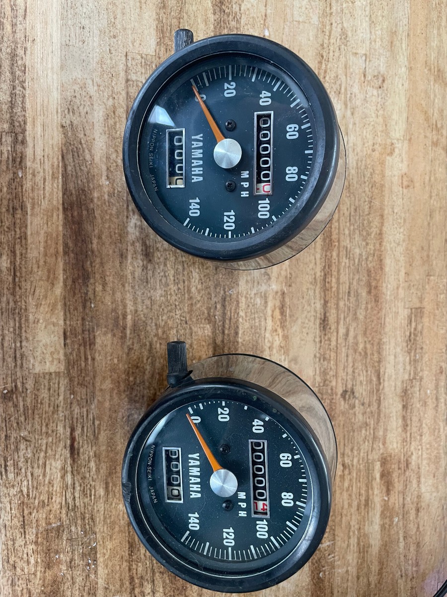 Yamaha XS650 Speedometer XS-1 XS-2 (miles indicator) | eBay
