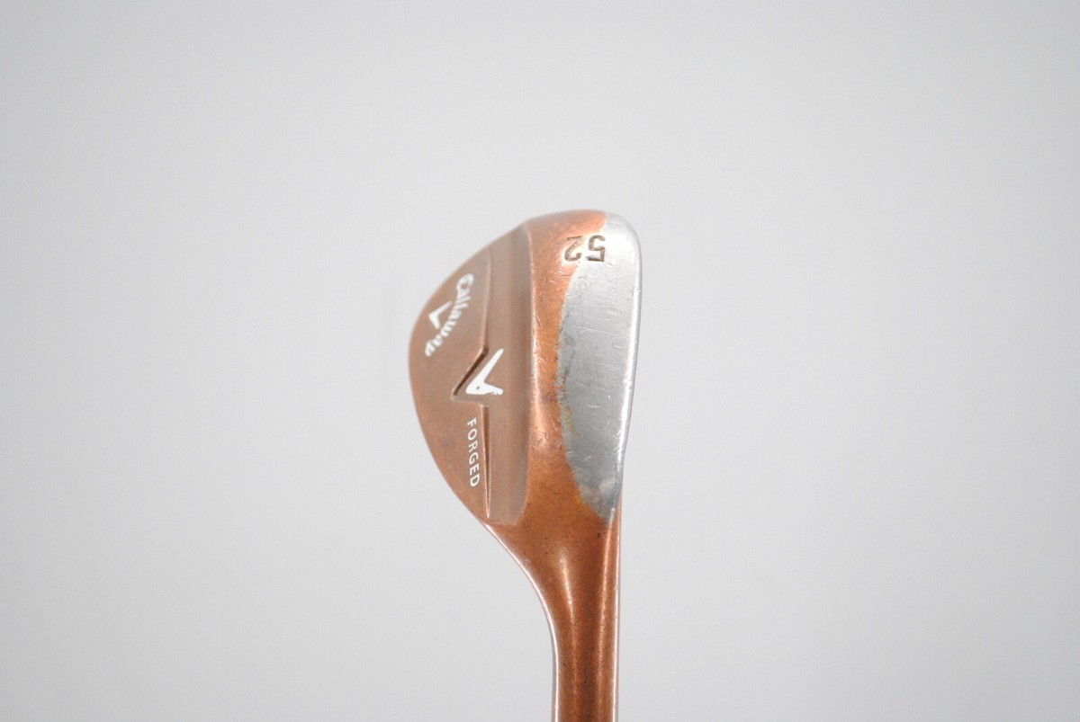 Callaway Forged Copper Gap Wedge 52 Deg 52.10 Steel Right Callaway Forged Copper Gap Wedge 52 Deg 52.10 Steel Right