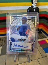 2021 Leaf Flash Base Auto Silver #BA-JV2 Jordany Ventura