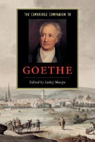 The Cambridge Companion to Goethe Sharpe Paperback Cambridge University Press