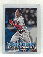 Ronald Acuna Jr. 2022 Topps Baseball - Welcome to the Show - Atlanta Braves