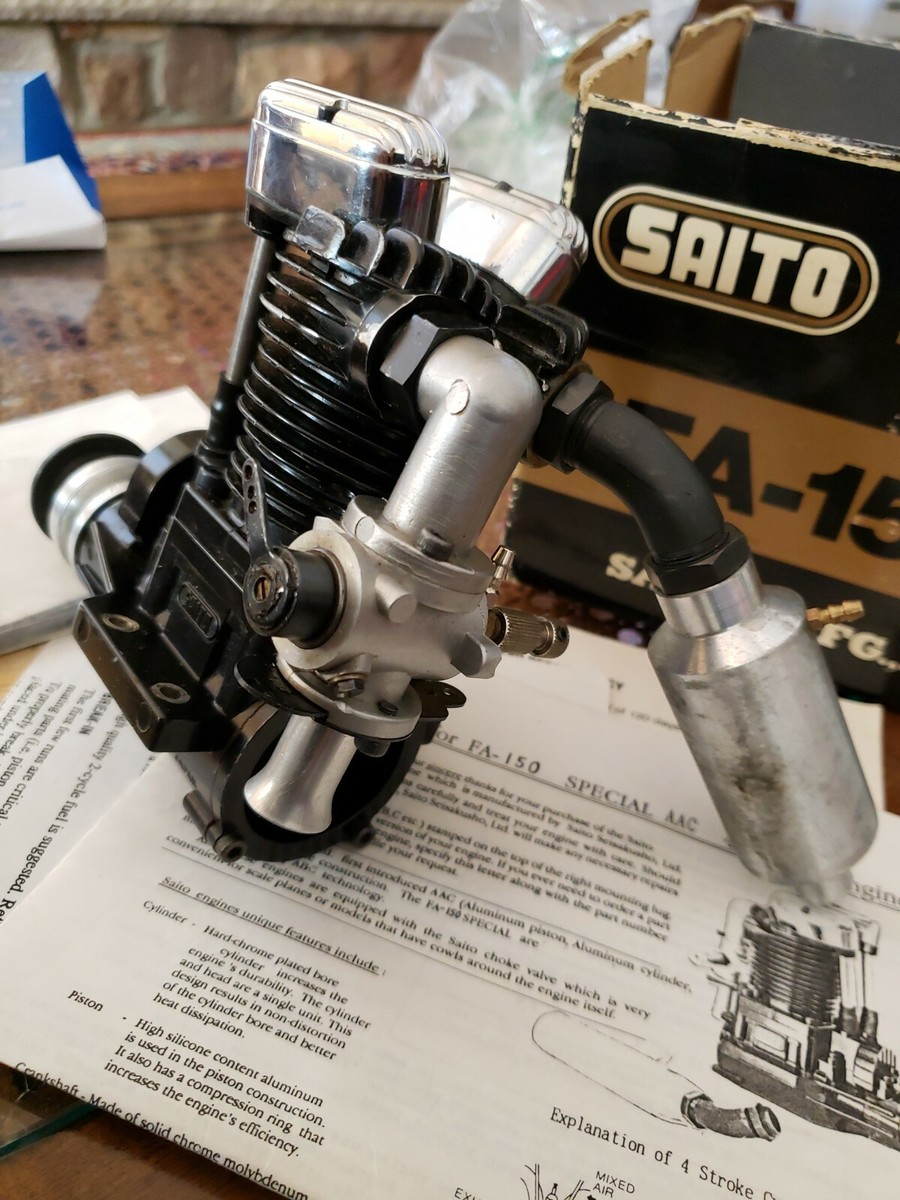 Saito Engine - Saito FA-150S four stroke - Nice! | eBay