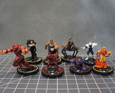 Wizkids Heroclix Gaming Figures MARVEL Comics Lot X-Men Brotherhood Evil Mutants