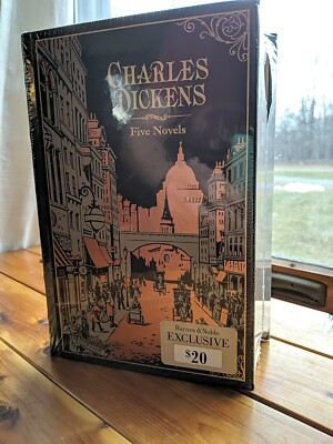 超レア洋書 #5 1842. Schellings Werke. Charles Dickens: 5 Five Novels Leatherette Collectible Edition