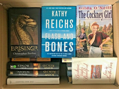 JOBLOT/WHOLESALE BOX of 20-30 Hardback Fiction BOOKS - Imagen 3 de 6