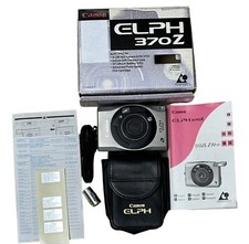 Canon ELPH 370Z IXUS Z70 IX240 Point Shoot Film Still Camera Vintage Tested JPN