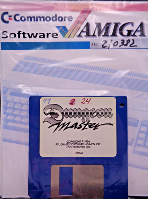 COMMODORE AMIGA -- DUNGEON MASTER (FTL GAMES)