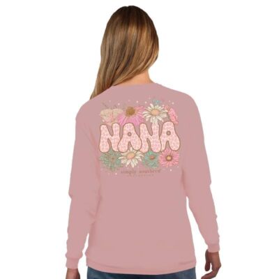 Simply Southern | Leopard Nana | Preppy and Stylish Women's Suede Pink XXL