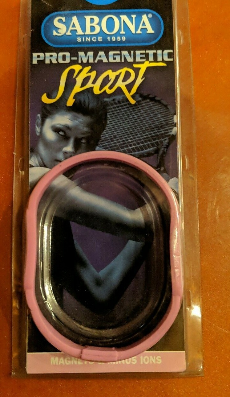 Sabona Sport Sports Bracelet Minus Ions Sm M Pink NEW Tech eBay