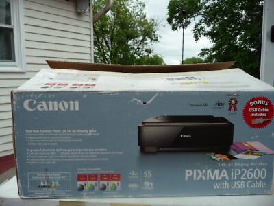 Canon Pixma iP2600 Photo Printer New