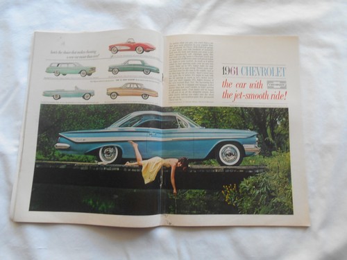 NEWSWEEK Magazine-JANUARY 30,1961-DOUGLAS DILLION-1961 CHEVROLET CAR AD - Picture 3 of 3