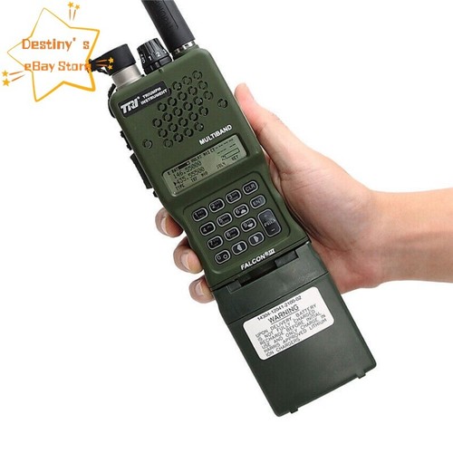 Radio de mano multibanda TRI AN/PRC-152 15W VHF/UHF MBITR walkie talkie stock - Imagen 8 de 12