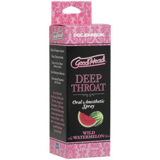 DEEP THROAT SPRAY ORAL SEX GOODHEAD, WATERMELON, BEST SELLER ORAL SPRAY. 2 OZ