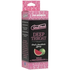 DEEP THROAT SPRAY ORAL SEX GOODHEAD, WATERMELON, BEST SELLER ORAL SPRAY. 2 OZ