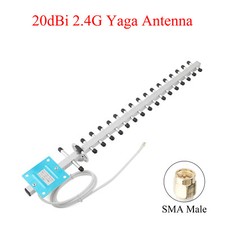 20dBi 2.4G Yagi Antenna 2400-2500MHz SMA Male External Outdoor Antenna For GSM