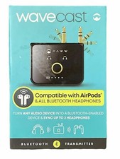 Paww WaveCast Portable Bluetooth 5.0 Audio Transmitter Works With AirPods New.