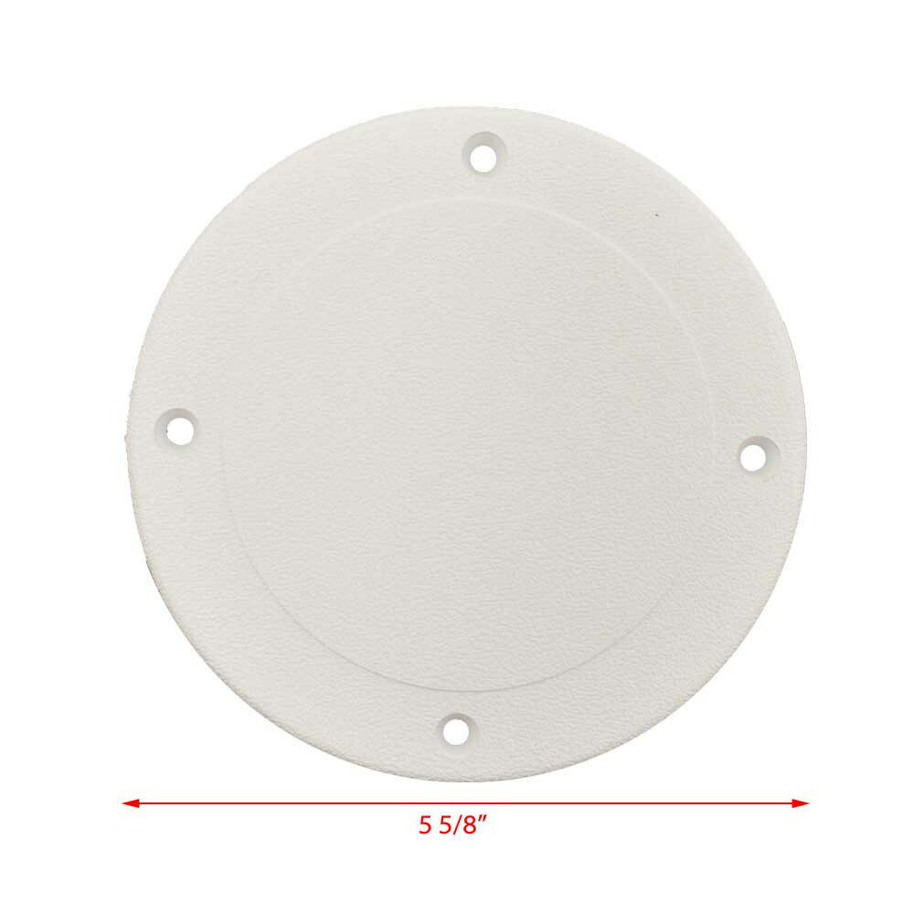 Ranger Boat Deck Plate Lid 5 5/8 Inch White eBay