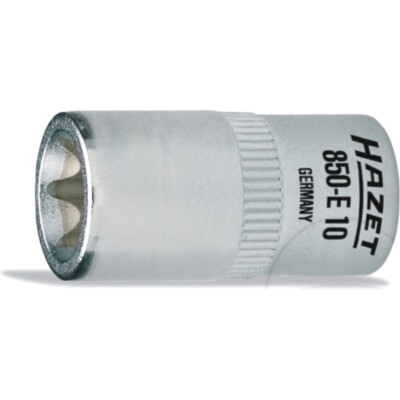 Hazet Torx Stecknuss E10 1/4 Zoll - Chrom-Vanadium