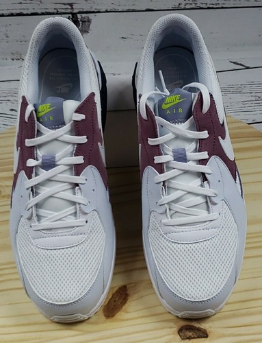 Nike Air Max Excee Womenâs Running Shoes Volt Green Maroon CD5432 007 Size 11.5 | eBay