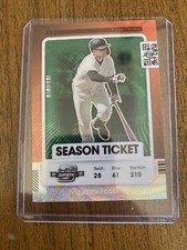2021 Panini Contenders Optic Baseball Green Wave Prizm Buster Posey #34