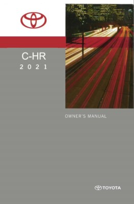 2021 Toyota C-HR Owner's Manual