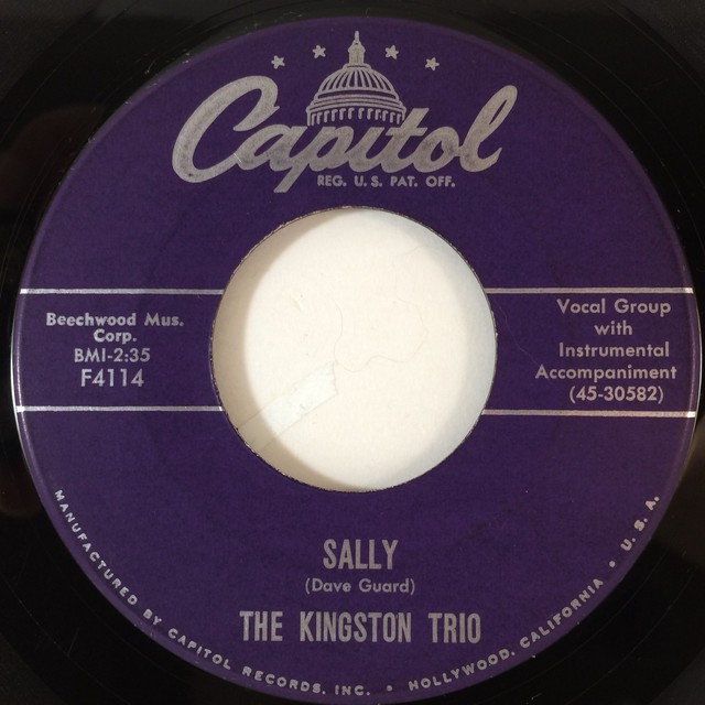 The Kingston Trio Sally / Raspberries, Strawberries 45 EXCELLENT eBay
