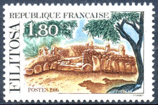 TIMBRE France 1986 n° 2401 ** ( Filitosa Corse )  TBE
